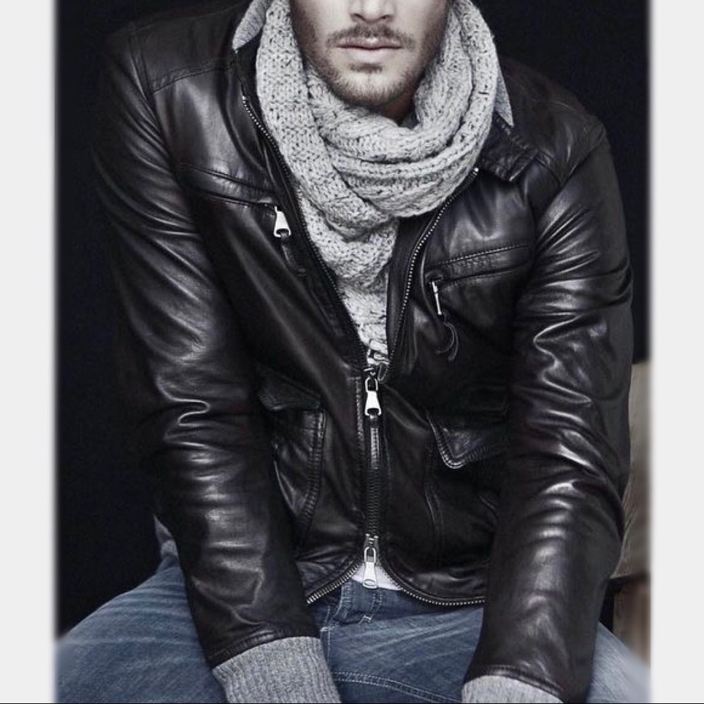 LOOK/ Chunky Infinity Scarf/ 17x60/Oatmeal